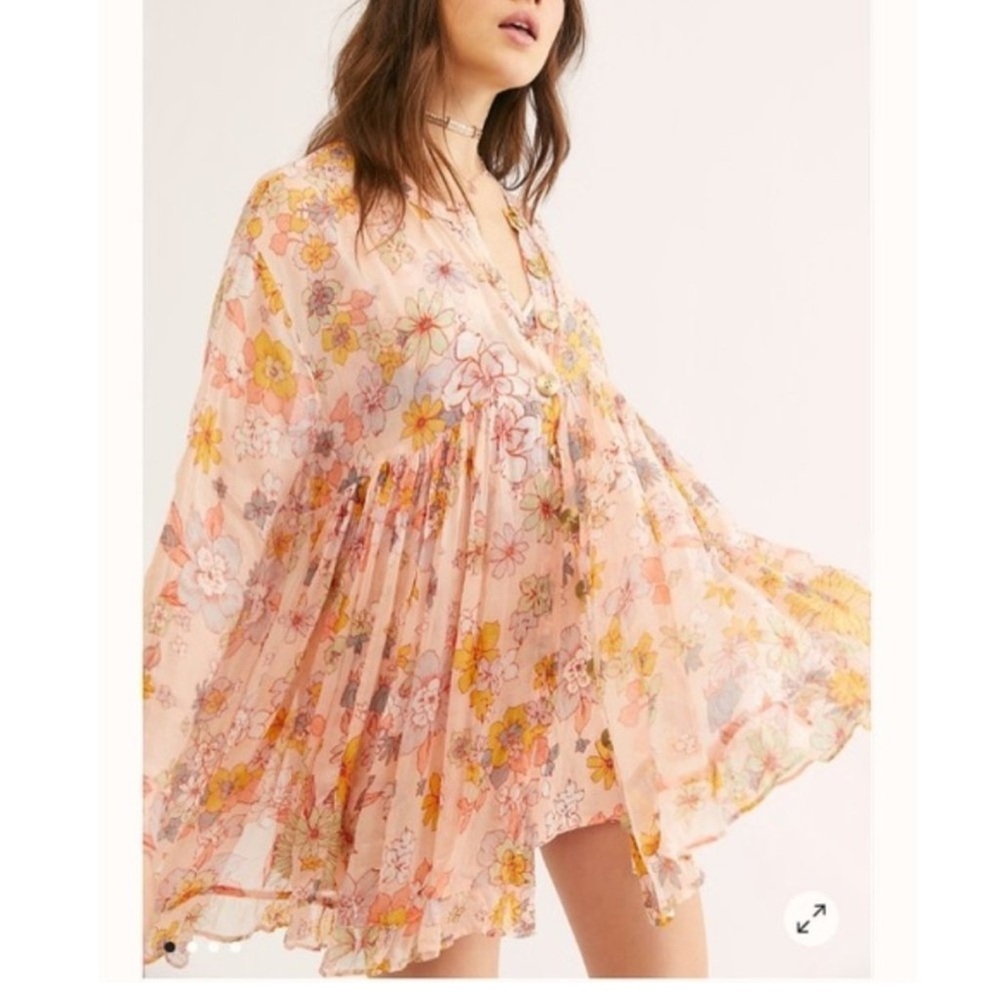 Free people chiffon dress